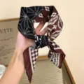 65*65cm / Bruin Geometrisch Patroon