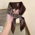 Koffie Grote Paisley Sjaal