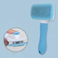 Sky blue flea comb large dense teeth [add to collection and purchase priority shipping]