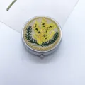 Yellow Floral / 3 Compartments