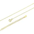 Solo Cadena (Sin Colgante) / 40+5cm / G01-Dorado (Cadena de Eslabones)