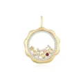 Round Locket Necklace (No Charms)