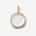 Round Transparent Locket Necklace (O-chain)