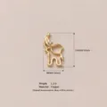 Elephant Pendant Only (Without Chain)