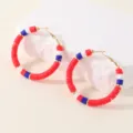 Euro-American Retro Exaggerated Hoop Style