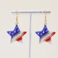 Flag Enamel Five-Pointed Star Style
