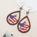 Wood Grain Waterdrop Star Style