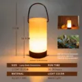 Flame Light Cylindrical Style / 11x27cm