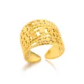 Dot Hollow Four Layer Gold (JZ6568G)