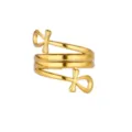 Ankh Symbol Multi-layer Gold (JZ7911G)