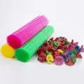 27cm Mehrfarbiger Stab Mit Halter / bunt
