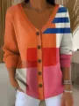 S / Hauts / Patchwork géométrique coloré (VLKS-22)