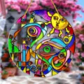 20cm / Sun Eye Abstract Style (5)