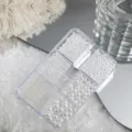 6 Grids Full Round Style / Mixed Sizes (1.5-6mm) / Pure White