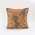 45x45cm / Orange Leopard
