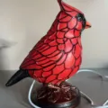 Red Bird Lamp (Large)