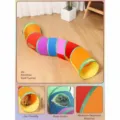 Rainbow Cat Tunnel (S-Shape) / Diameter 25cm