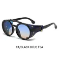 Black Frame Blue Tea Lens
