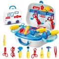 Set medico giocattolo per bambini con valigetta ambulanza portatile e accessori vari - Valigetta per Gioco di Ruolo Medico