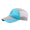 Berretto da baseball in mesh blu e grigio con protezione UV e tessuto traspirante - Regolabile / Celeste/Grigio