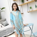 Sky Blue Printed