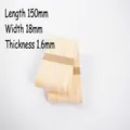 Natural 150mm wooden popsicle sticks for DIY crafts and handmade creative projects - Natural Wood 150mm*18mm*1.6mm / 50 Pcs/Bundle
