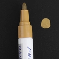 Single gold oil-based paint marker for wedding guestbooks and album graffiti - Gold