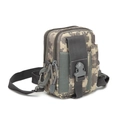 Digital camouflage tactical waist bag with durable dual zippers and adjustable strap - ACU Camouflage / One Size (12x9x17cm)