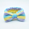 Purple Blue Yellow Striped