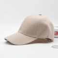 Classic beige baseball cap for outdoor travel and sports shown against a white background - Khaki