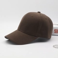 Classic dark brown cotton baseball cap for outdoor leisure on a clean white background - Dark Brown