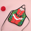 Mini tabliers de Noël pour bouteilles de vin au design festif rouge et vert du Père Noël - Style G Père Noël Pantalon Rouge
