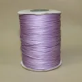 Light purple waxed nylon cord for DIY jewelry making on white spool, shade 123 - 1mm/160m / Light Purple (No. 123)