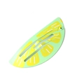 Pinza para el pelo BB verde menta con estampado de limón amarillo para niñas - Limón