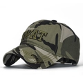Berretto da baseball SWAT mimetico da uomo con ricamo in cotone di qualità superiore - Regolabile / Camouflage