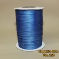 Royal Blue No. 159 handmade woven wax cord spool for DIY necklace and jewelry making - 1mm/160m / Royal Blue (No.159)