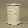 Beige waxed cord roll No. 112 for DIY jewelry making and handmade necklace weaving - 1mm/160m / Beige (No.112)