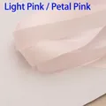Elegant bridal wedding sash featuring a light petal pink satin ribbon for formal dresses - Light Pink