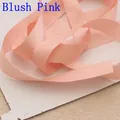 Elegant bridal wedding sash with blush pink satin ribbon and luxury rhinestones - Blush