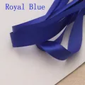 Sparkling rhinestone bridal belt with royal blue satin ribbon for wedding dresses - Sapphire Blue