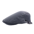 Casquette de baseball en maille gris foncé respirante avec boucle réglable pour l'été - Gris clair