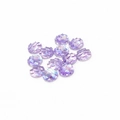 Cabochon in resina viola con motivo a squame di pesce ed effetto arcobaleno AB - Viola Iridescente (2-6MM)
