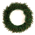 Künstlicher grüner Weihnachtskranz mit warmen Lichtern für festliche Tür- und Wanddeko - 60CM / Gelbe Spitze Kranz - Ohne Licht