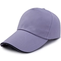 Gorra de béisbol clásica en algodón violeta lavanda con visera curva y ajustable - Ajustable / Lavanda