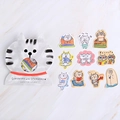 Pack de pegatinas de gatos lindos para scrapbooking con escenas de gatitos ilustrados - 30 Hojas / Gato Gris