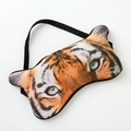 3D realistic tiger eye printed blackout sleep mask with an adjustable elastic strap - Tiger
