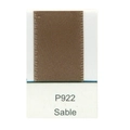 Polyester satin ribbon in sable brown color variant for gift wrapping, model P922 - Sable (P922)