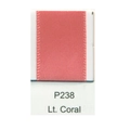 Polyester satin ribbon in Lt. Coral shade P238 for gift wrapping and decoration - Lt. Coral (P238)