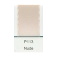 Polished nude satin ribbon sample P113 with woven texture for gift packaging - Nude (P113)
