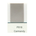 Single faced satin ribbon in Carmandy gray P818 for luxury gift wrapping - Carmandy (P818)